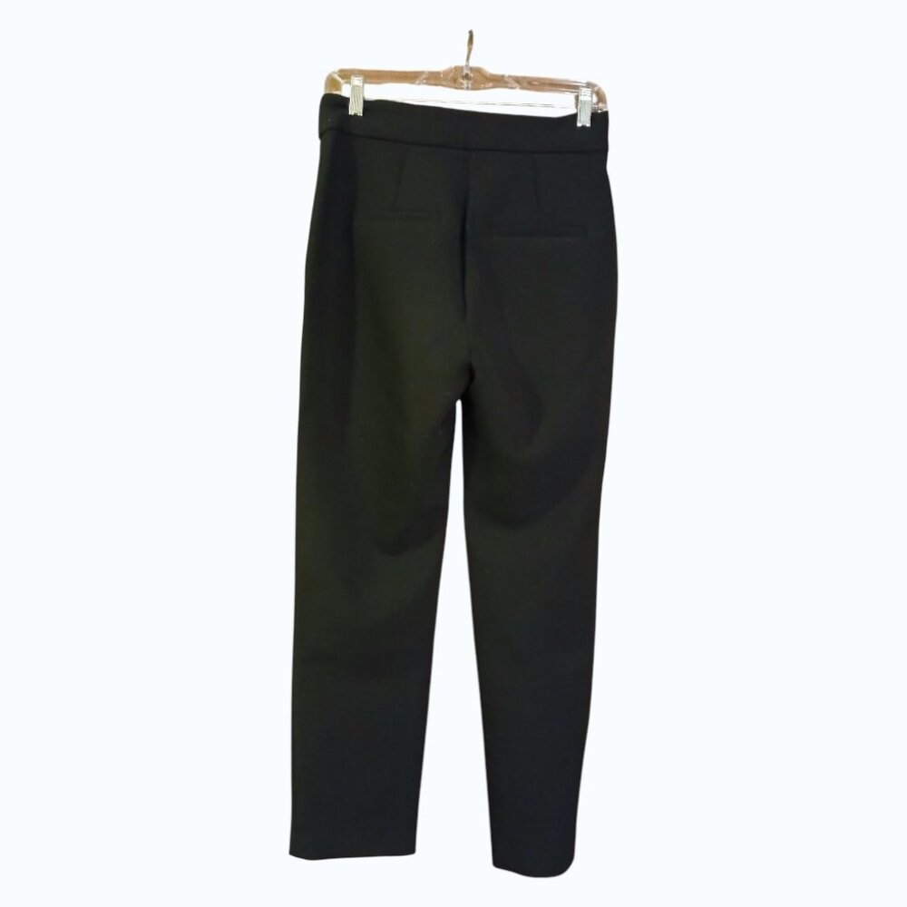 VERONICA BEARD Renzo Slim Leg Ankle Gold Crest Buttons Pants - Like New - Picture 13 of 16